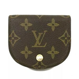 Authentic Louis Vuitton Monogram Porte Monnaie Gousset Coin Purse wallet
